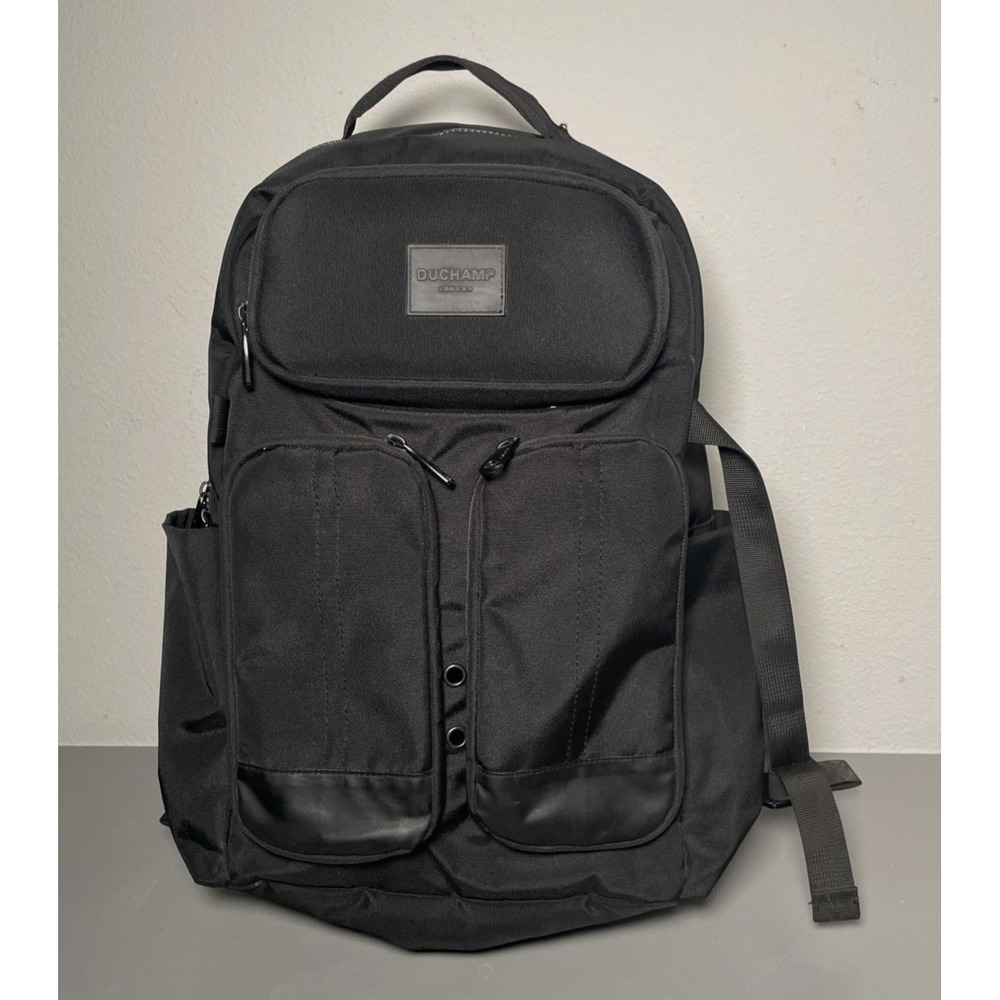 Duchamp London Men's Getaway‎ Expandable Carry-On Backpack Suitcase